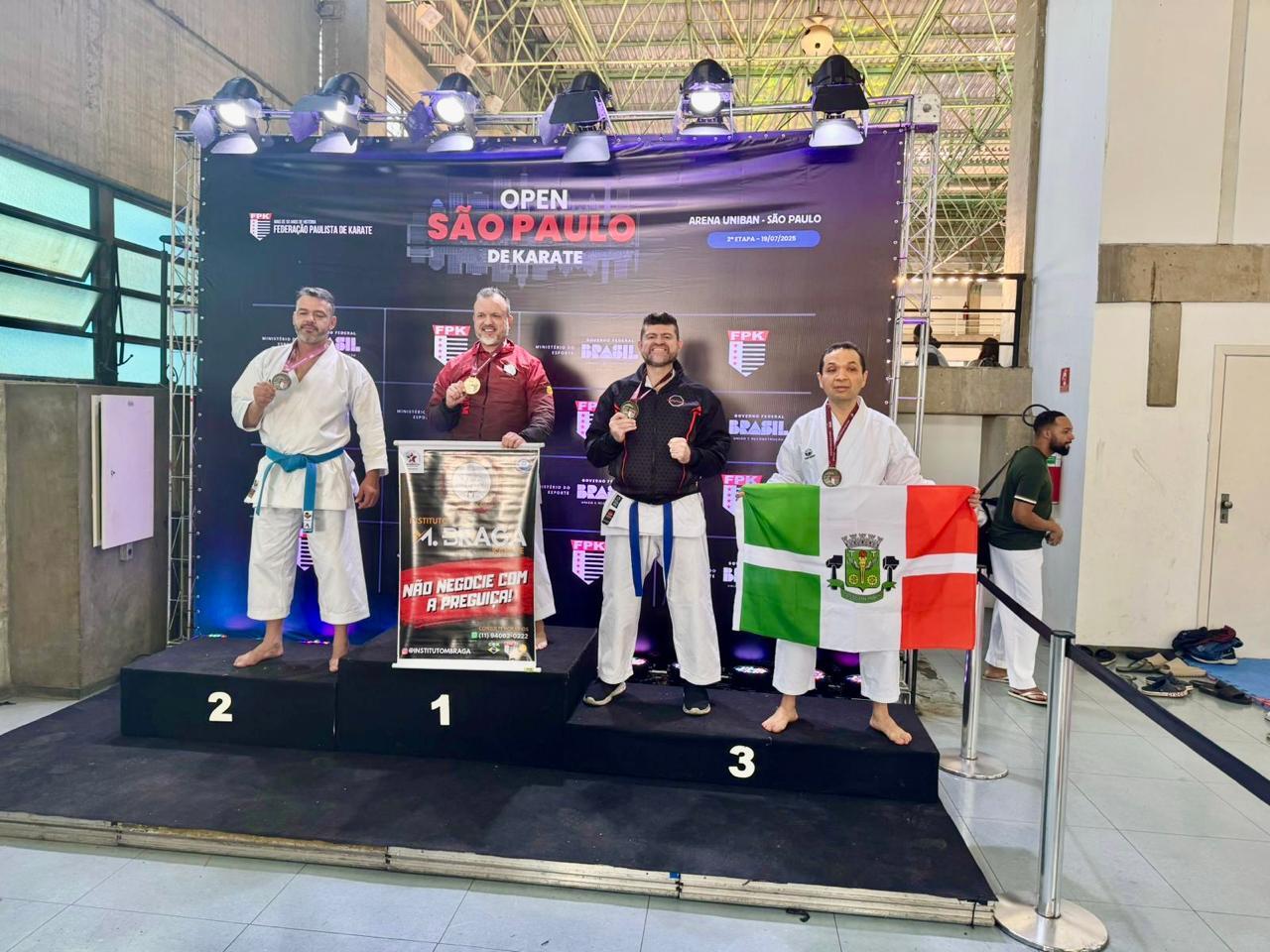 Karatê de Osasco no Open São Paulo 2025