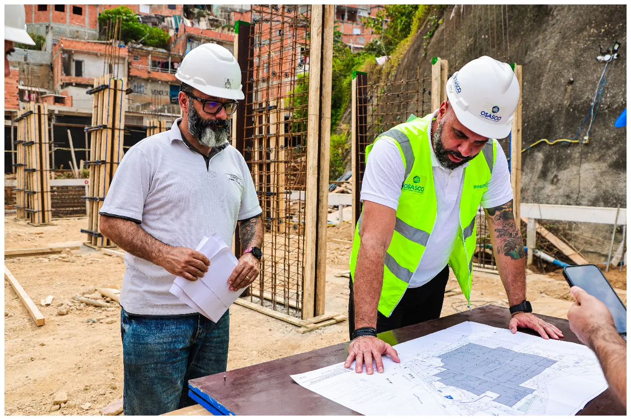 construção da nova creche portal d’oeste osasco