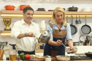 edu guedes e ana na rede tv!