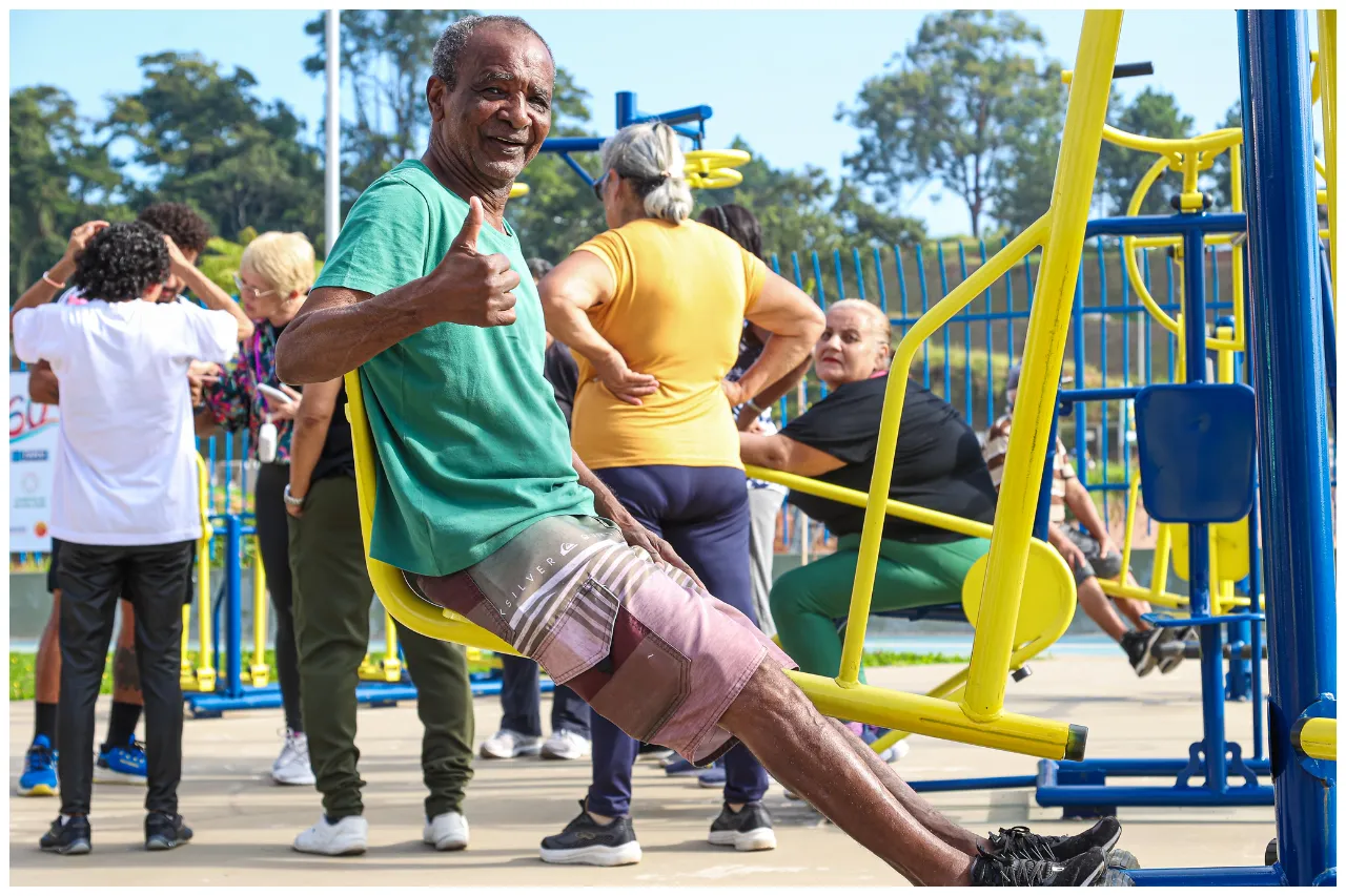 Evento 60+ no parque em itapevi para idosos