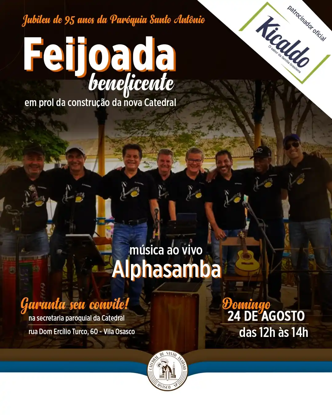 feijoada beneficente