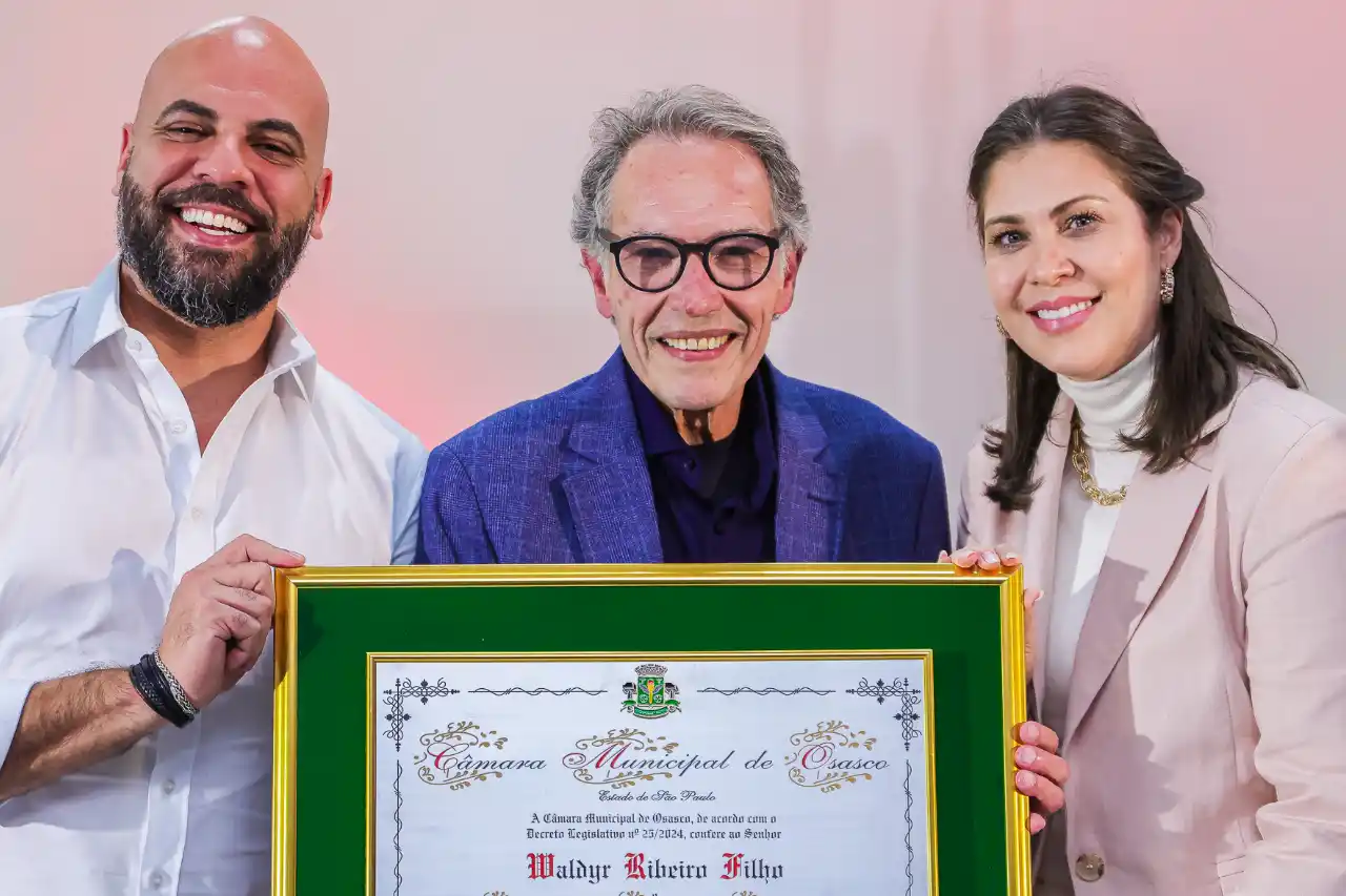 waldyr ribeiro recebe titulo de cidadao osasquense