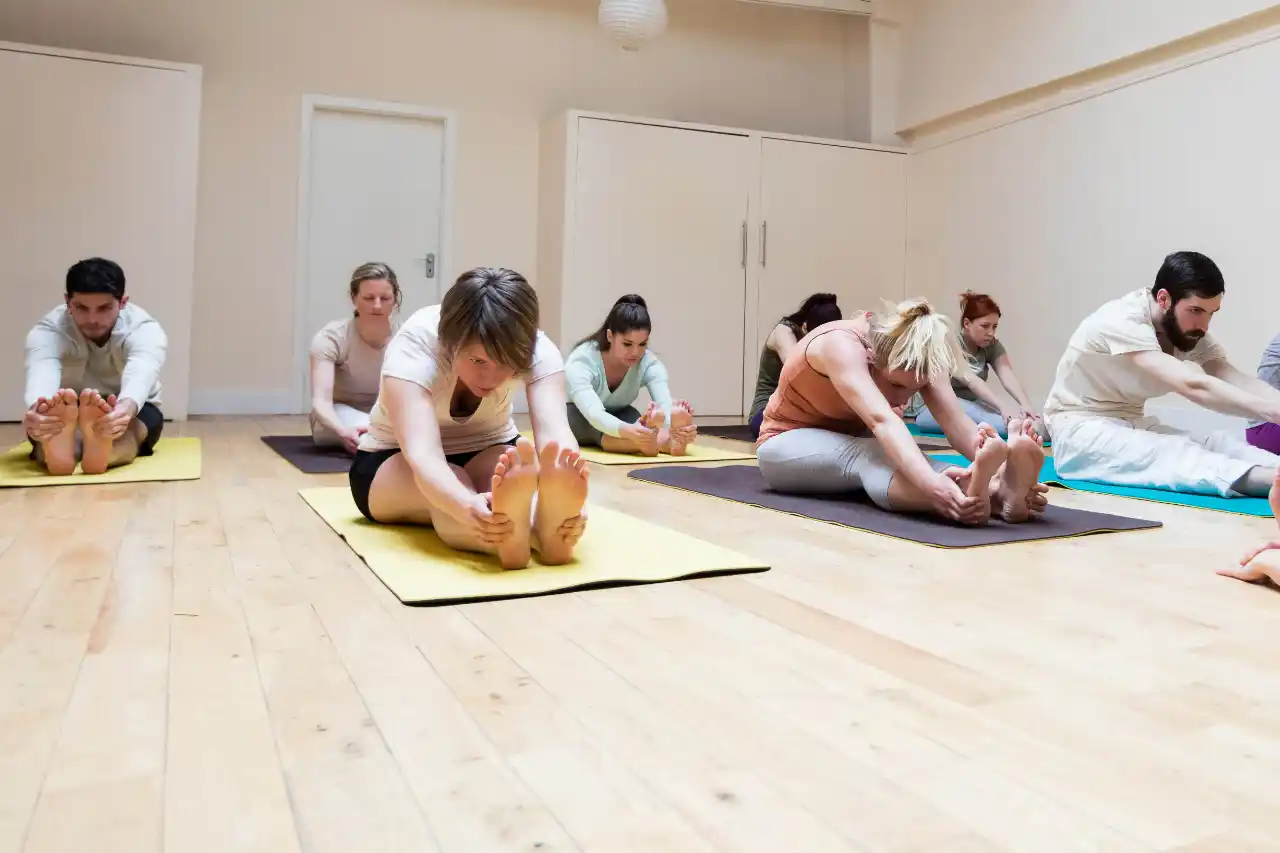 aula de yoga