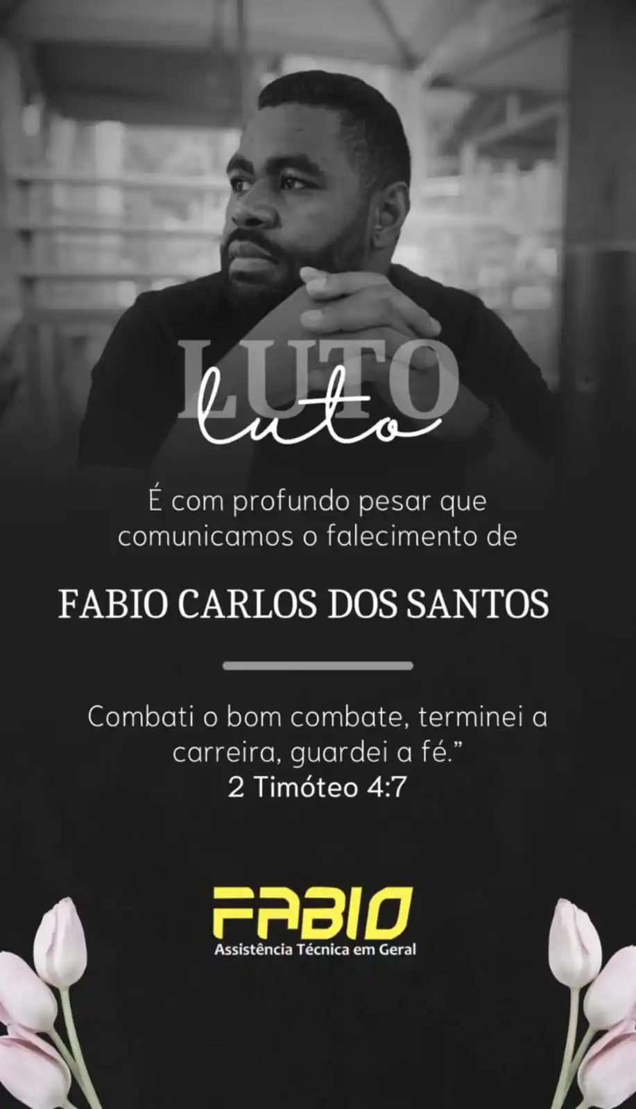 luto fabio carlos dos santos osasco