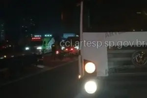motociclista morre acidente castello branco barueri
