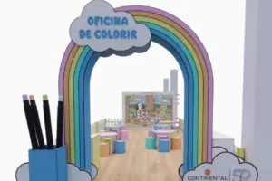 oficina de colorir continental shopping