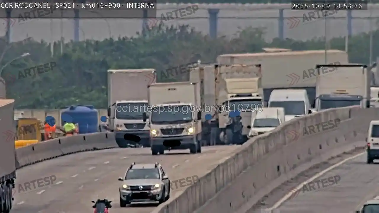 acidente rodoanel osasco hoje
