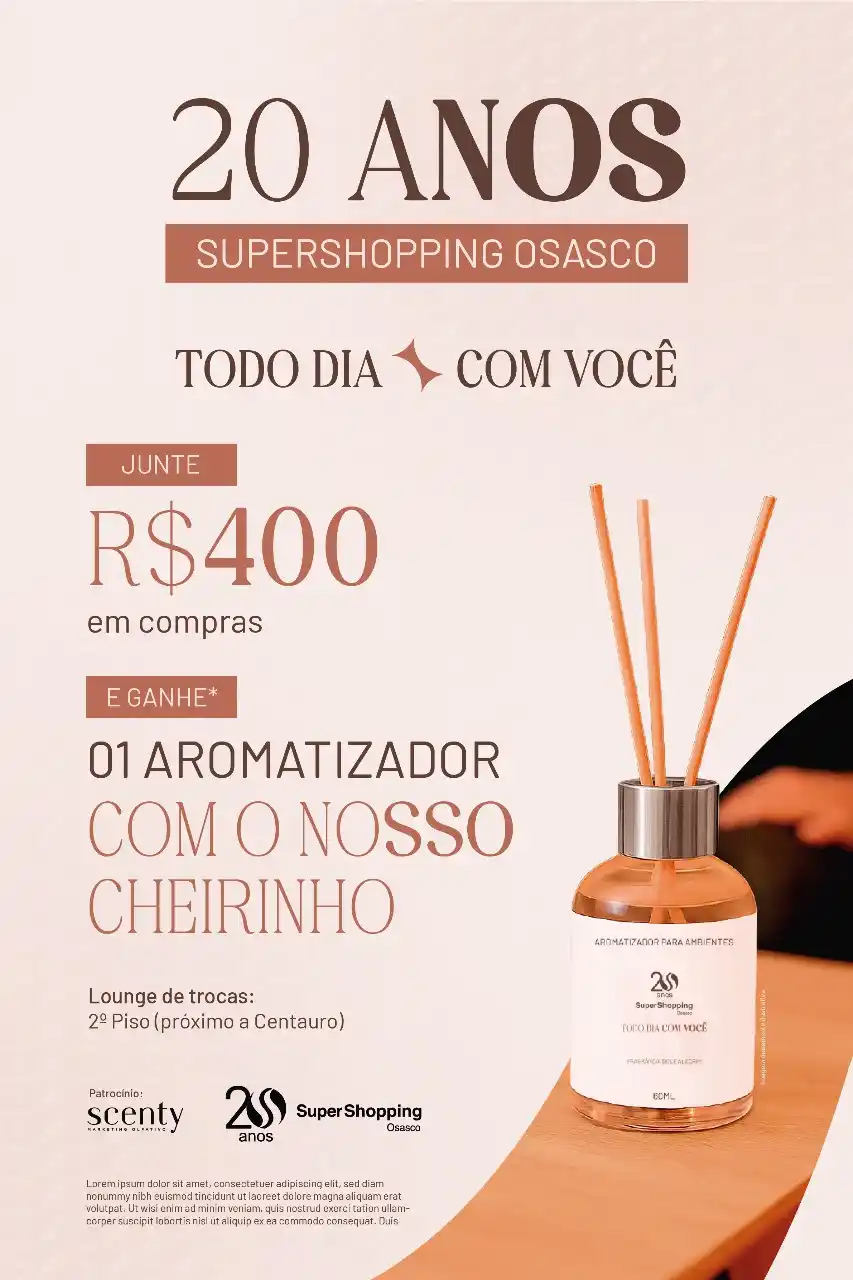 campanha supershopping osasco 20 anos