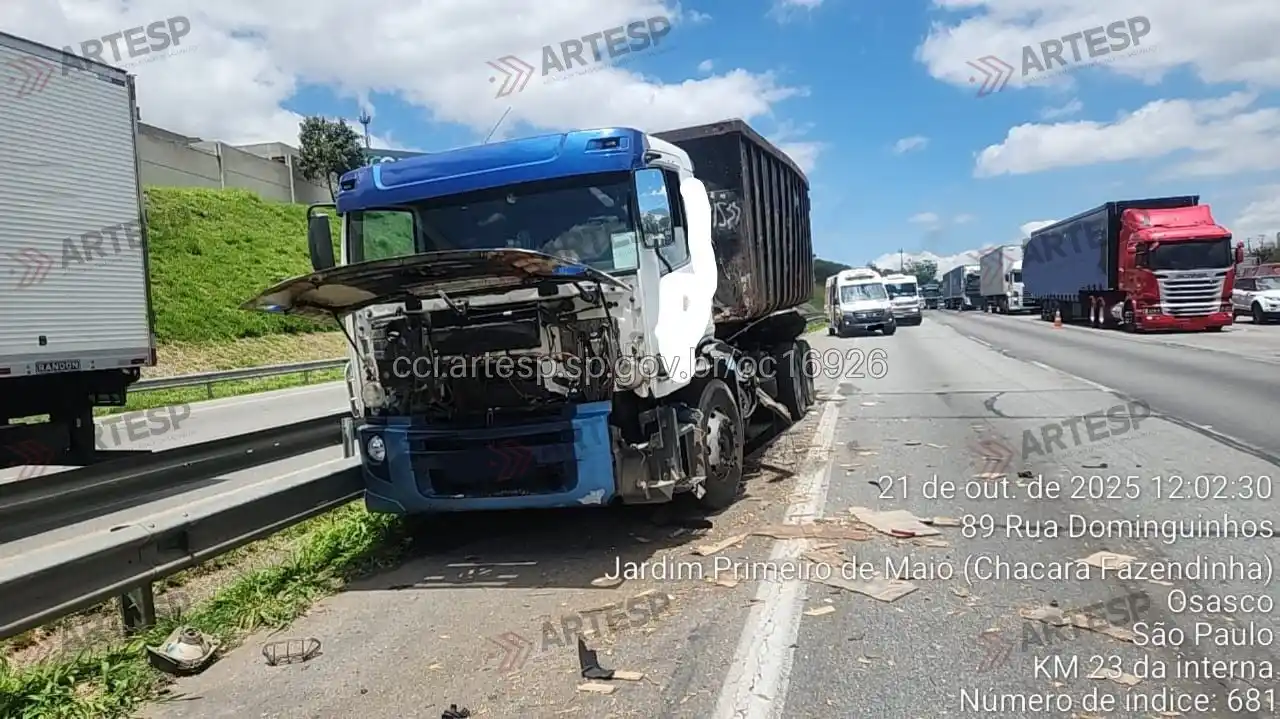 engavetamento rodoanel hoje