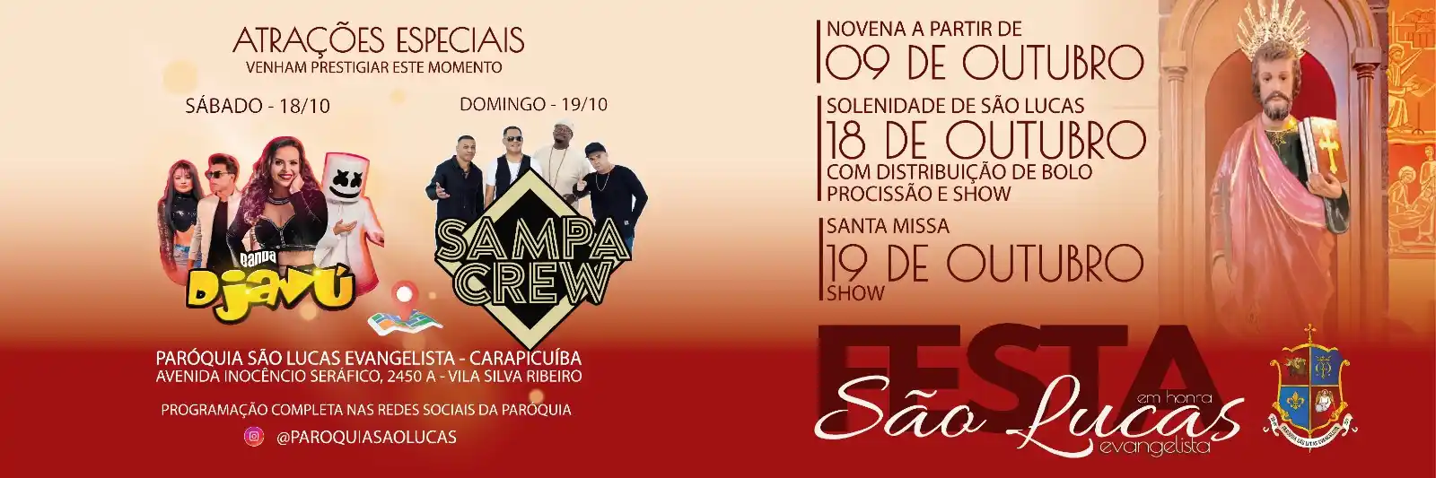 festa de sao lucas carapicuíba