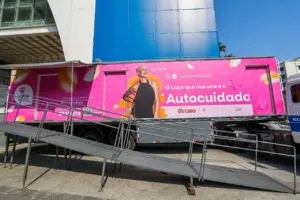 mamografia laço rosa