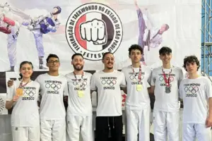 taekwondo de osasco em campeonato