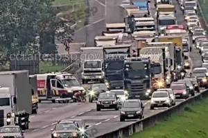 acidente no rodoanel barueri hoje