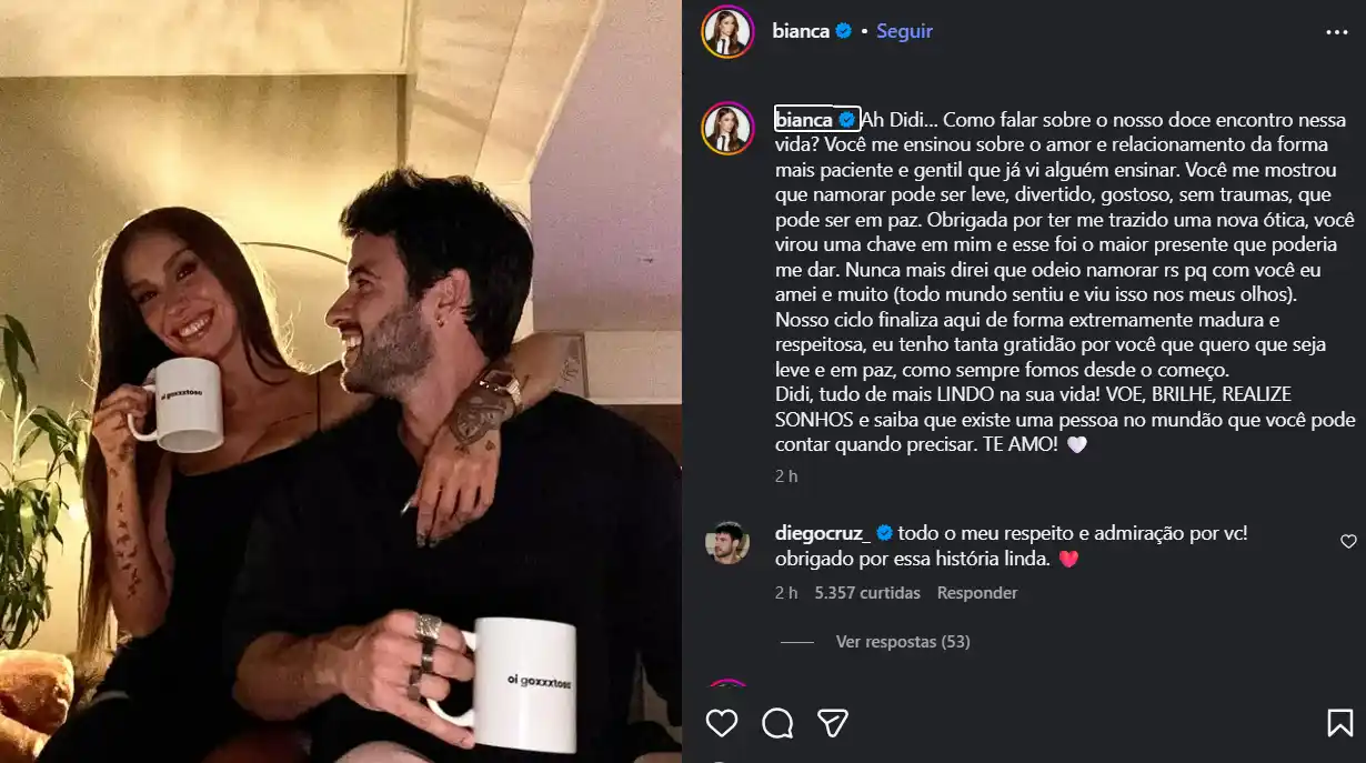 bianca e diego instagram