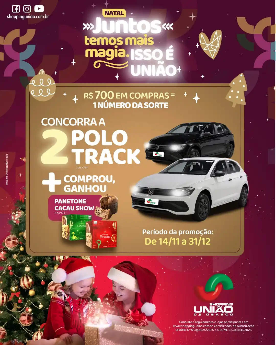campanha de natal shopping uniao de osasco