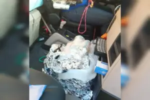 carreta no rodoanel bomba falsa