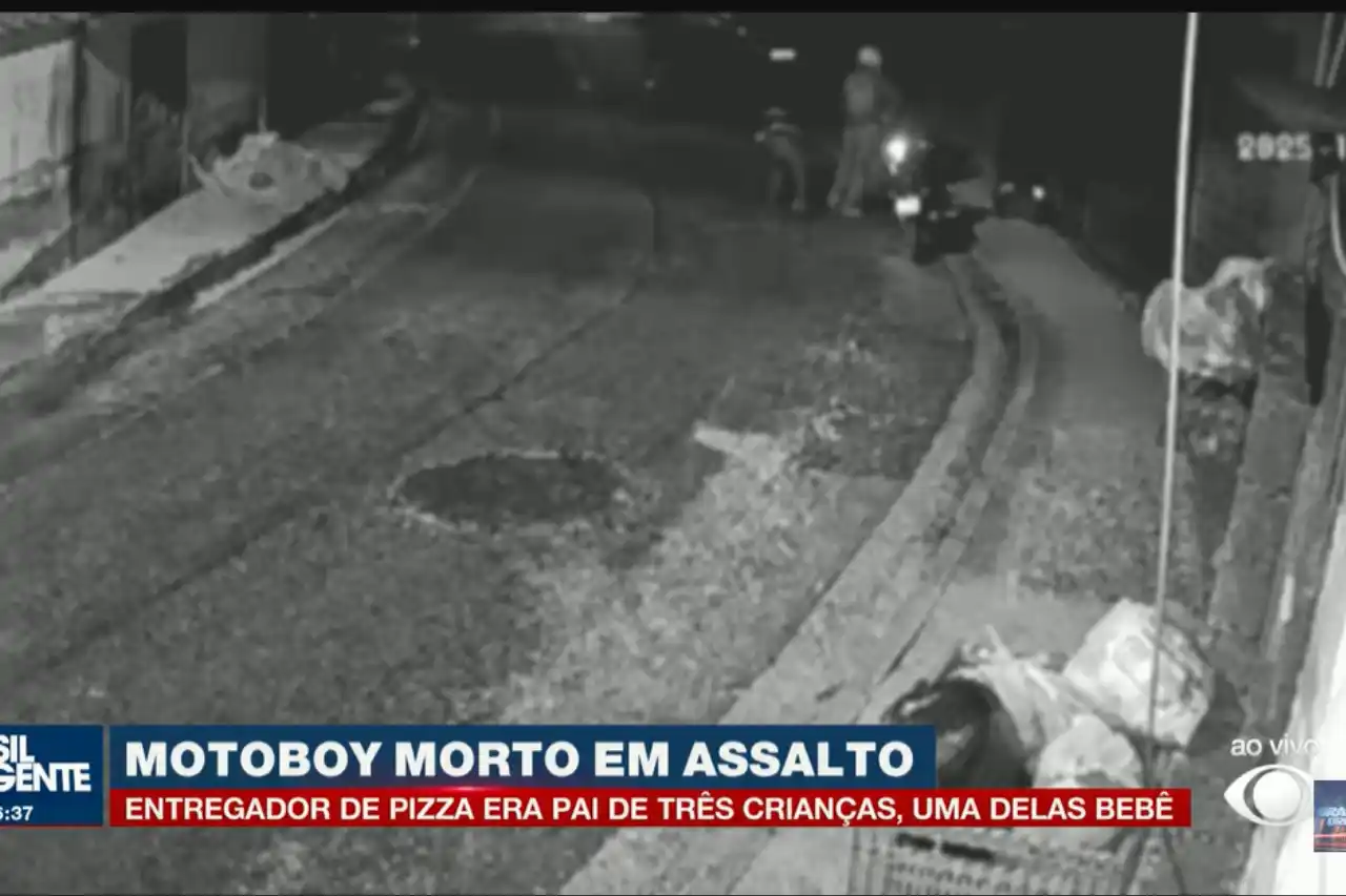 entregador de pizza morto assalto itapevi
