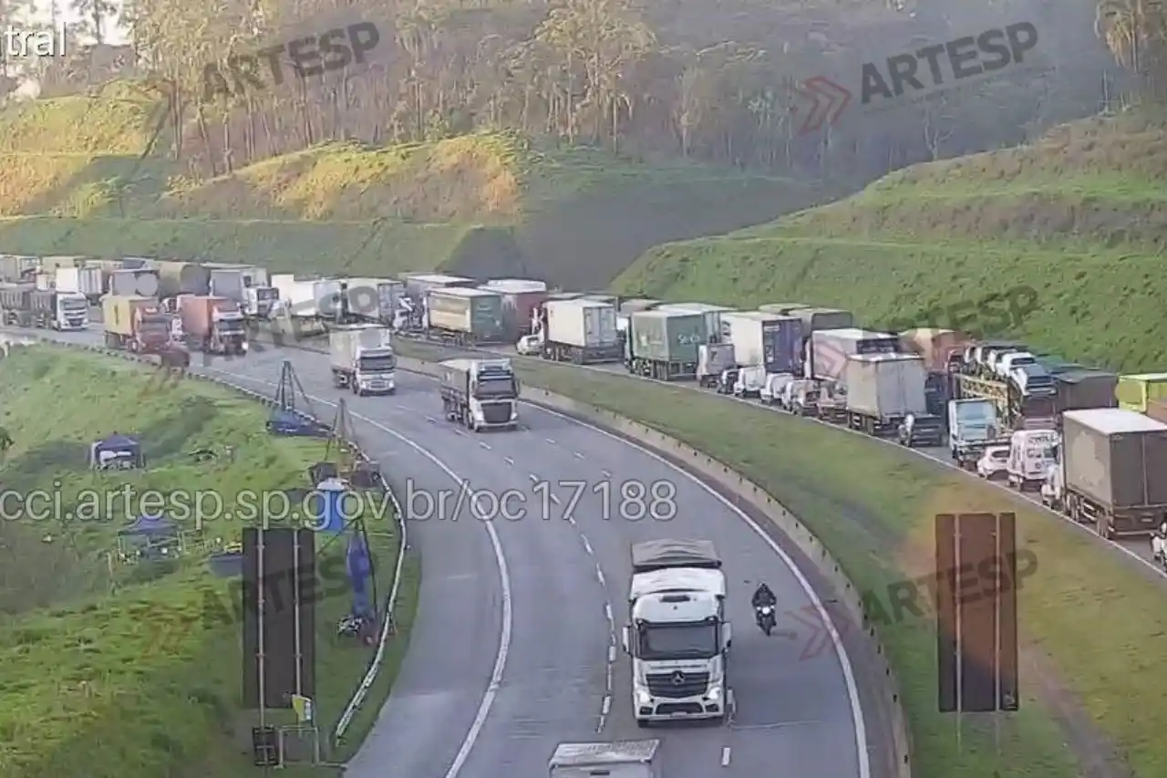 impacto da ocorrencia no rodoanel hoje