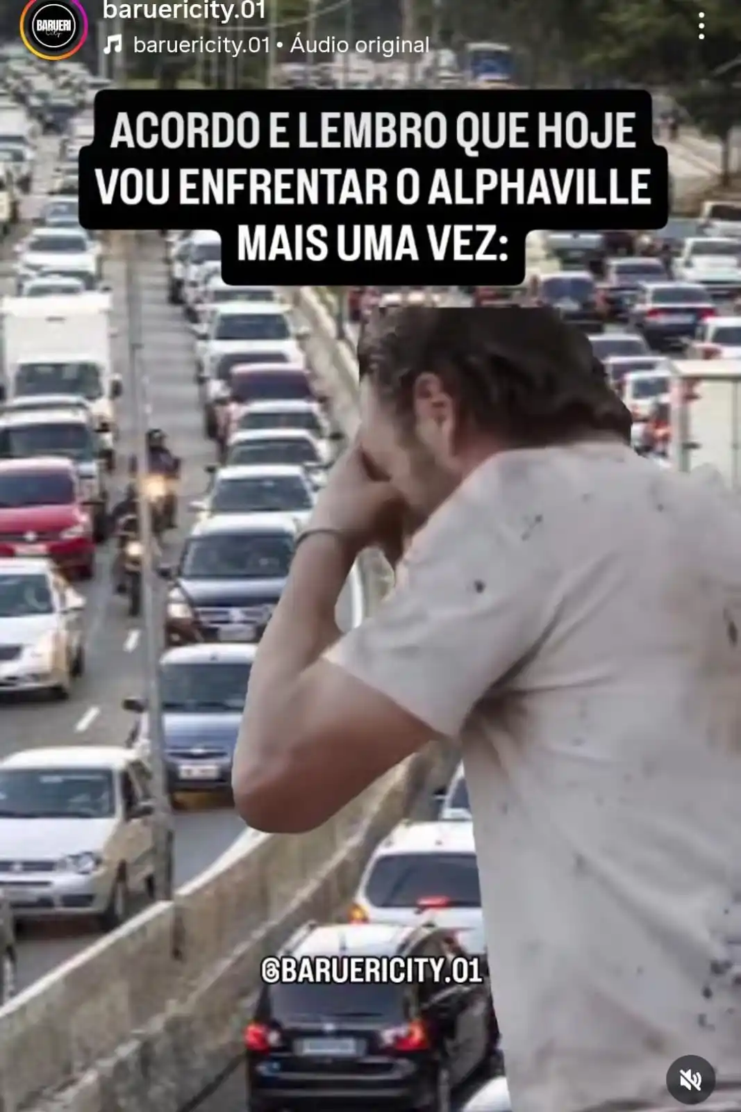 meme transito alphaville