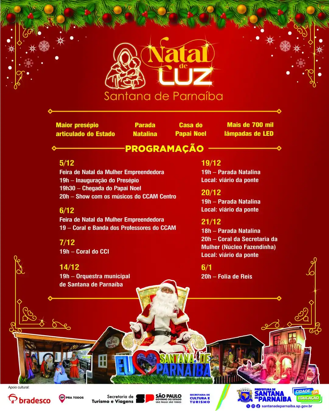 natal de luz santana de parnaíba