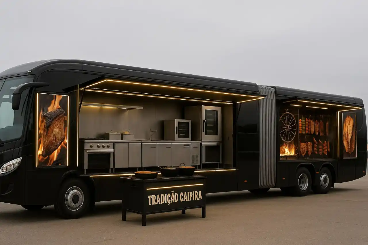 onibus de churrasco