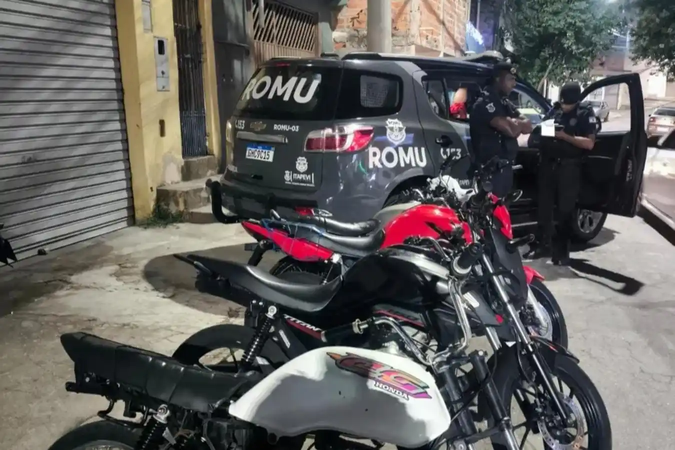 apreensao de motos romu itapevi
