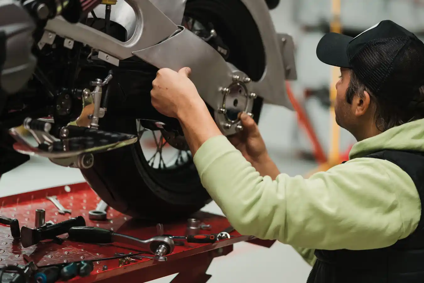curso de manutenção de motos