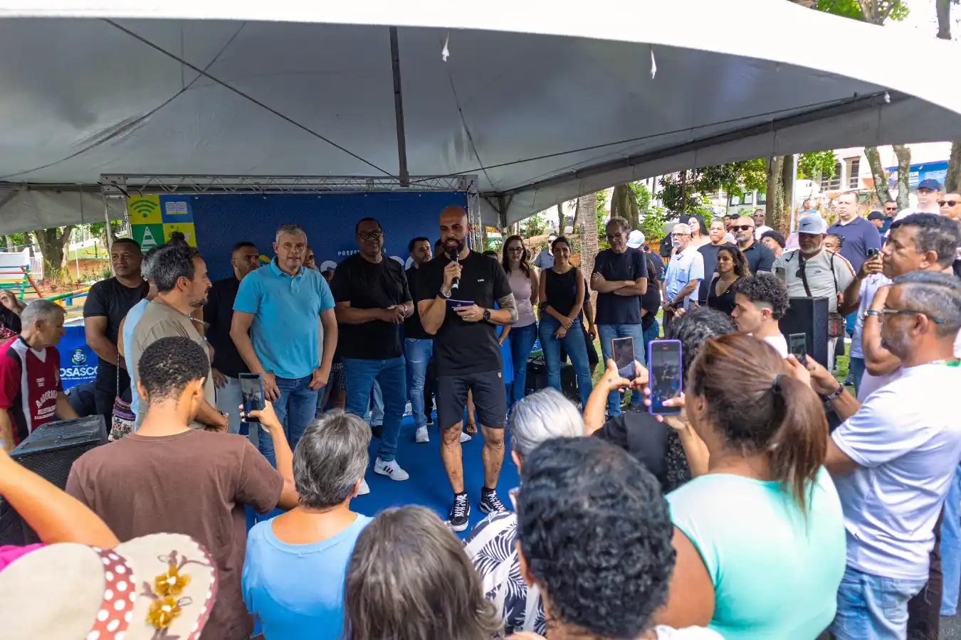 entrega reforma praça osasco