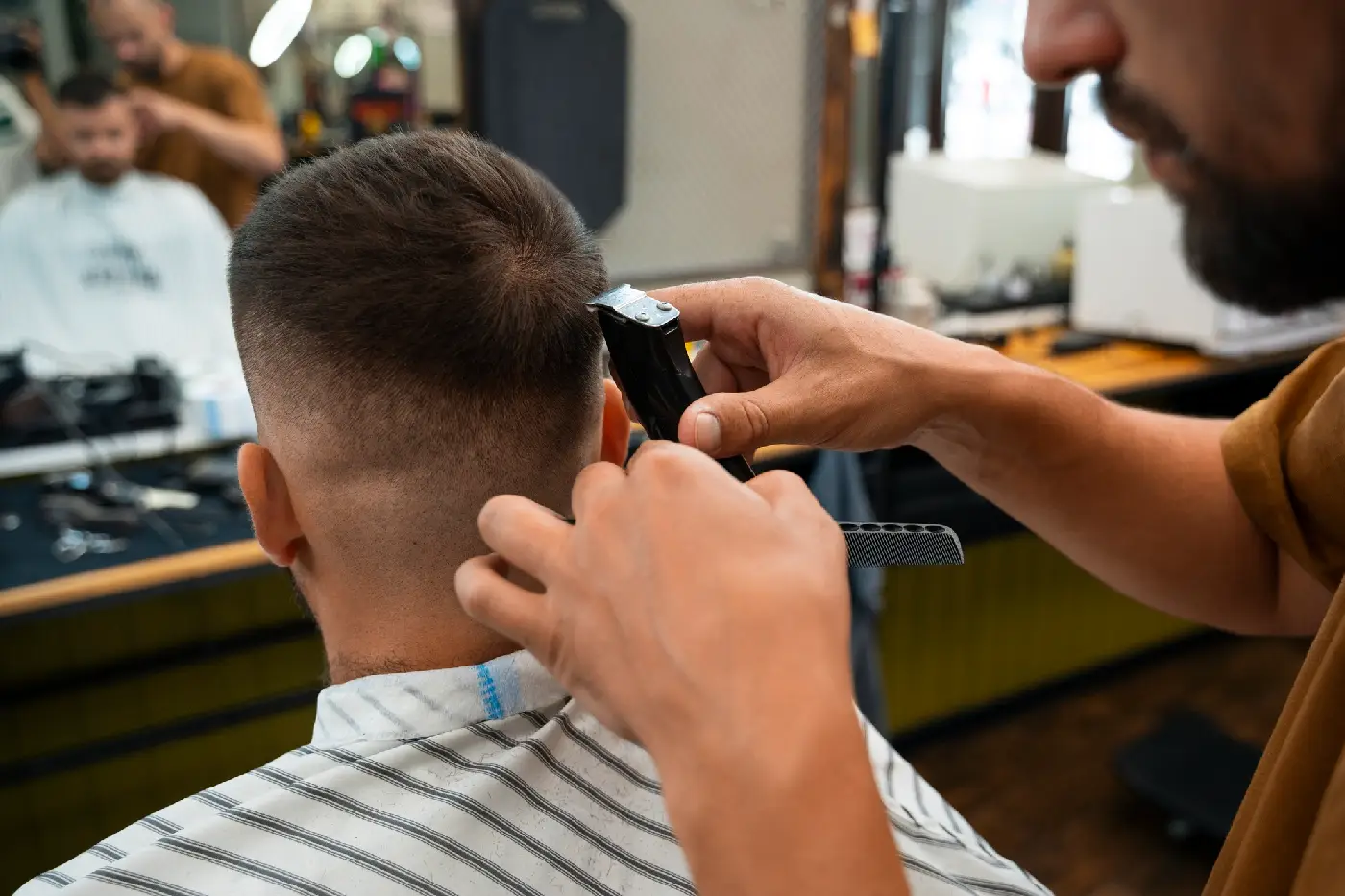 corte de cabelo barbeiro