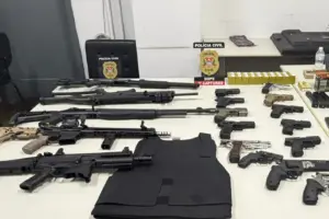 foragido preso com arsenal em barueri