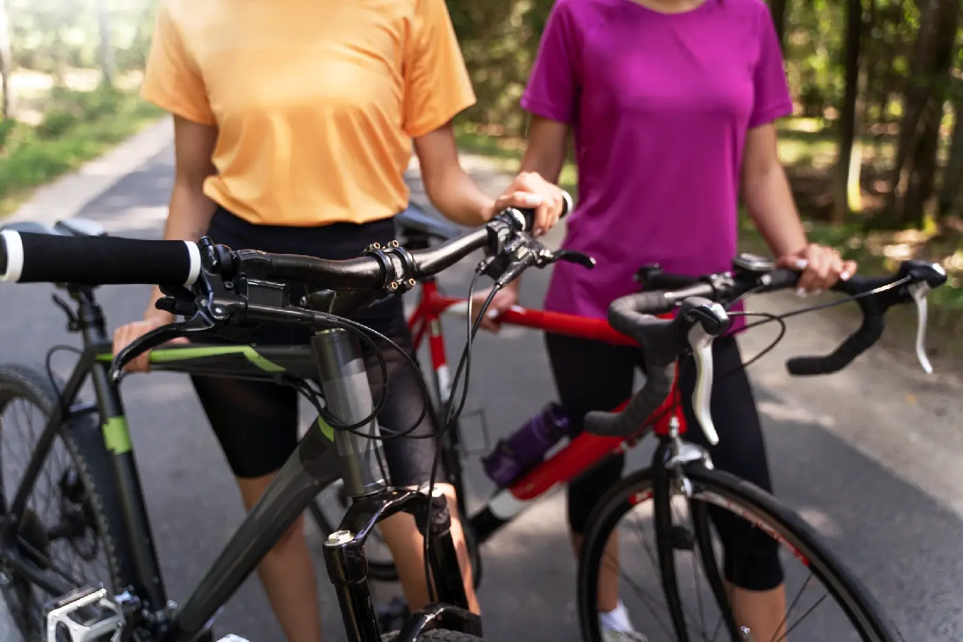 passeio ciclístico mulheres