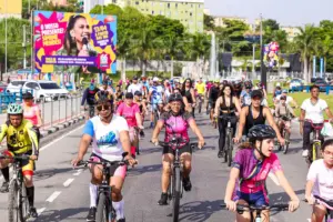 bicicletaço delas em itapevi dia da mulher