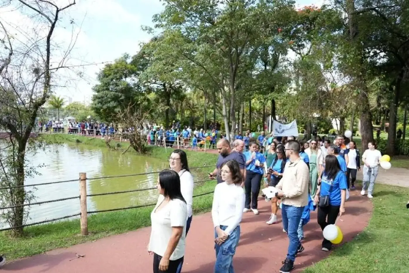 caminhada parque barueri