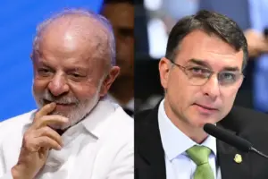 presidente lula e flavio bolsonaro