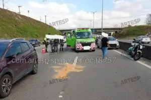 acidente na raposo motociclista