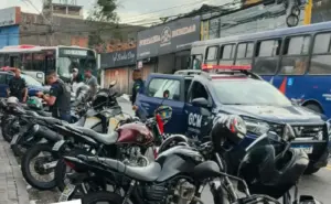 gcm carapicuíba apreende 7 motos
