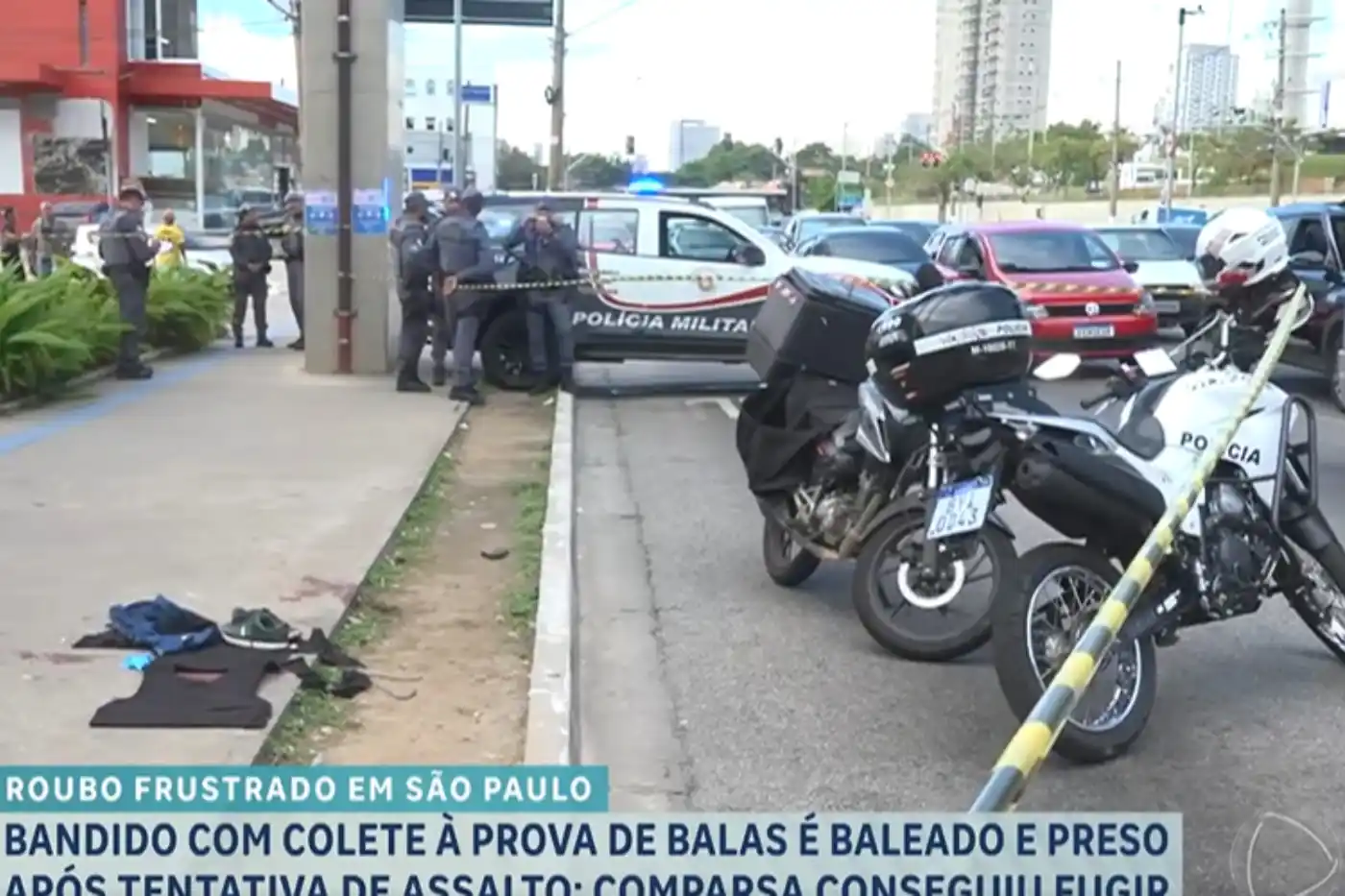 ladrao baleado tentativa de assalto sp