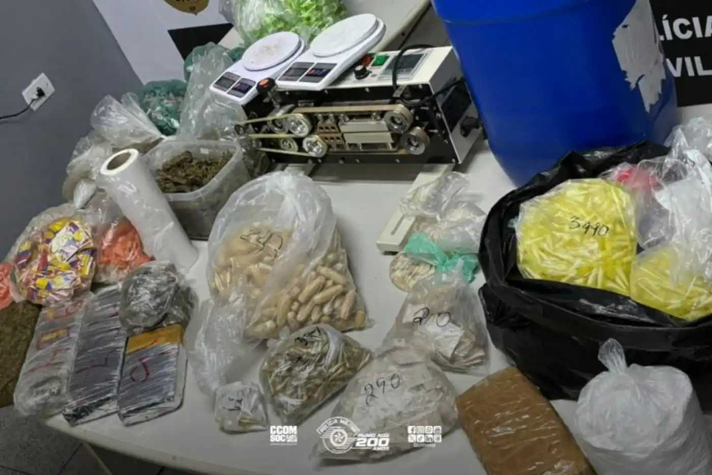 policia prende homem com drogas itaqua