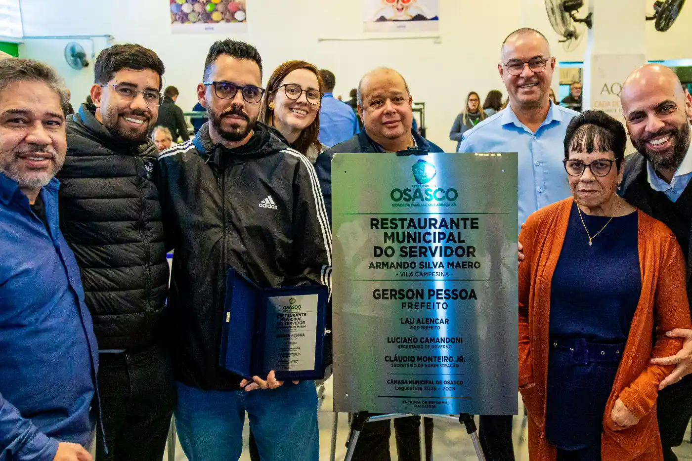 entrega reforma restaurante do servidor osasco