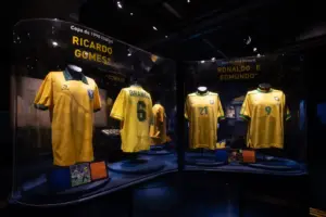 exposicao amarelinha museu do futebol sp