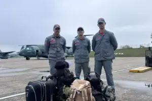 bombeiros atuam em resgates venezuela