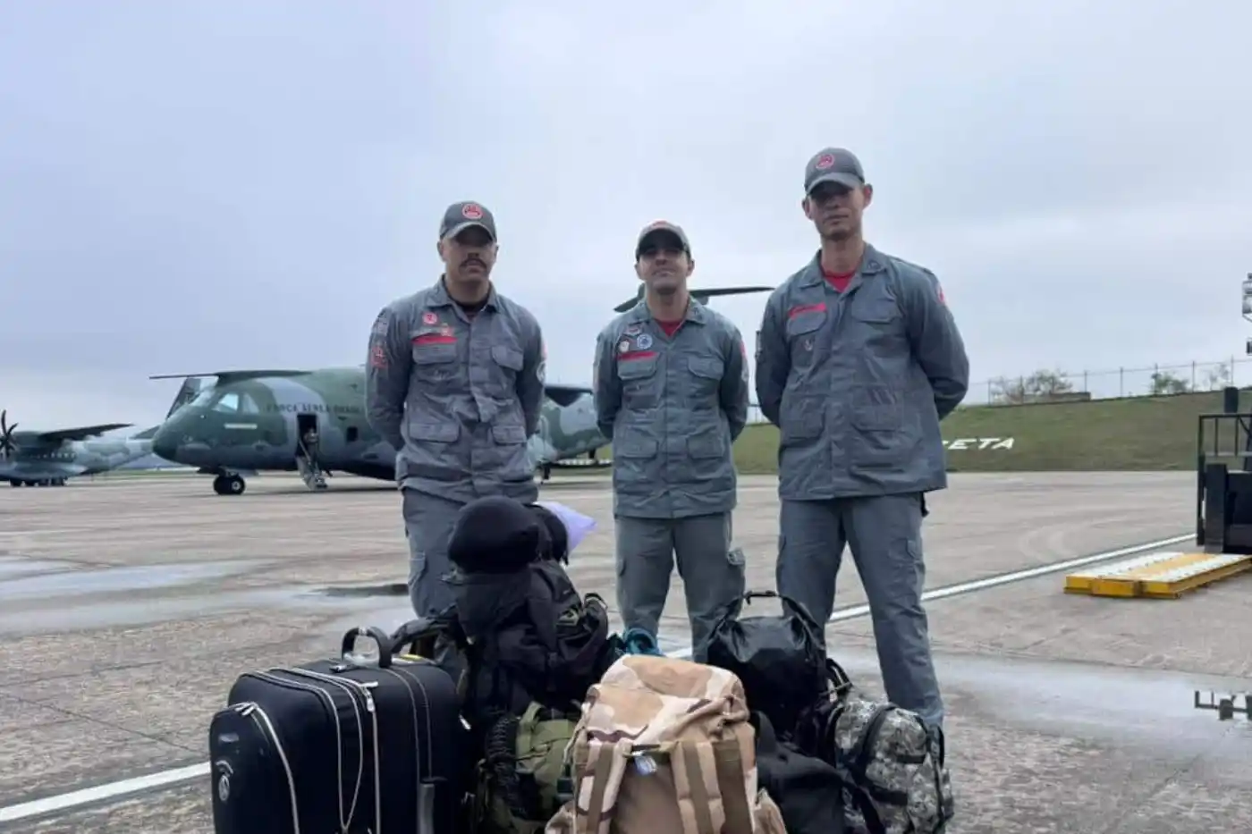 bombeiros atuam em resgates venezuela
