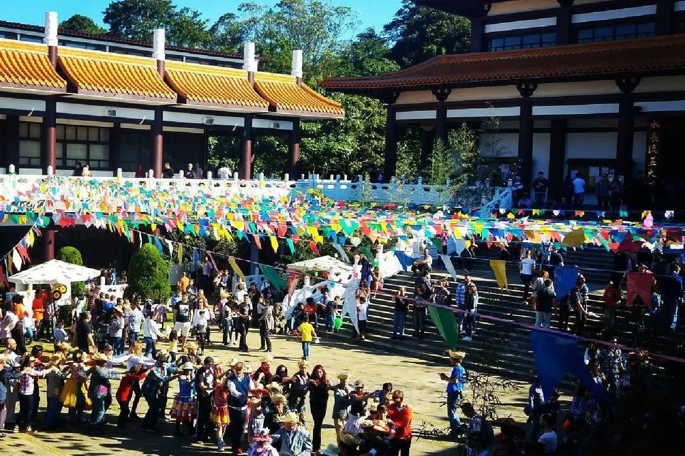 festa junina templo zu lai