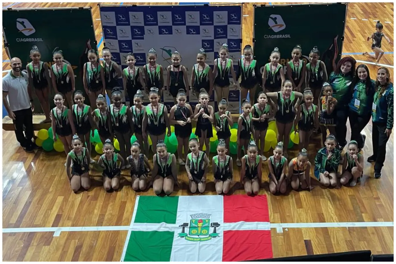 ginástica rítmica de osasco campeã do torneio gr brasil em suzano