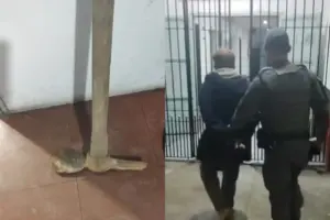 homem ataca vizinho com picareta itapevi
