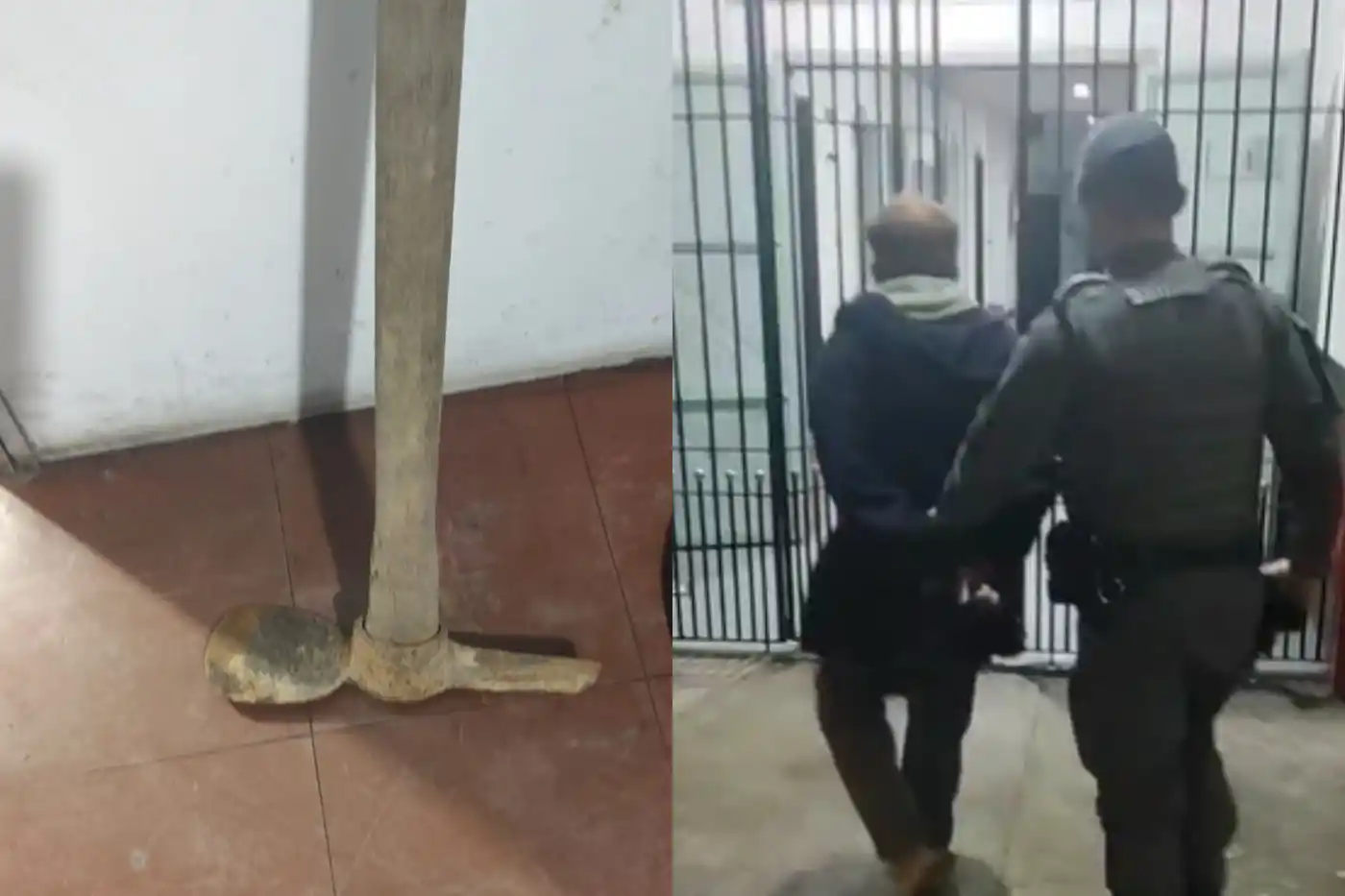 homem ataca vizinho com picareta itapevi