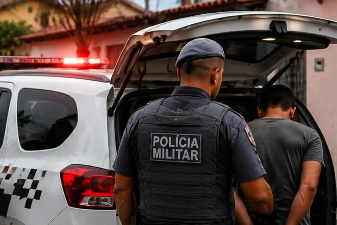 homem preso por violencia domestica em itapevi