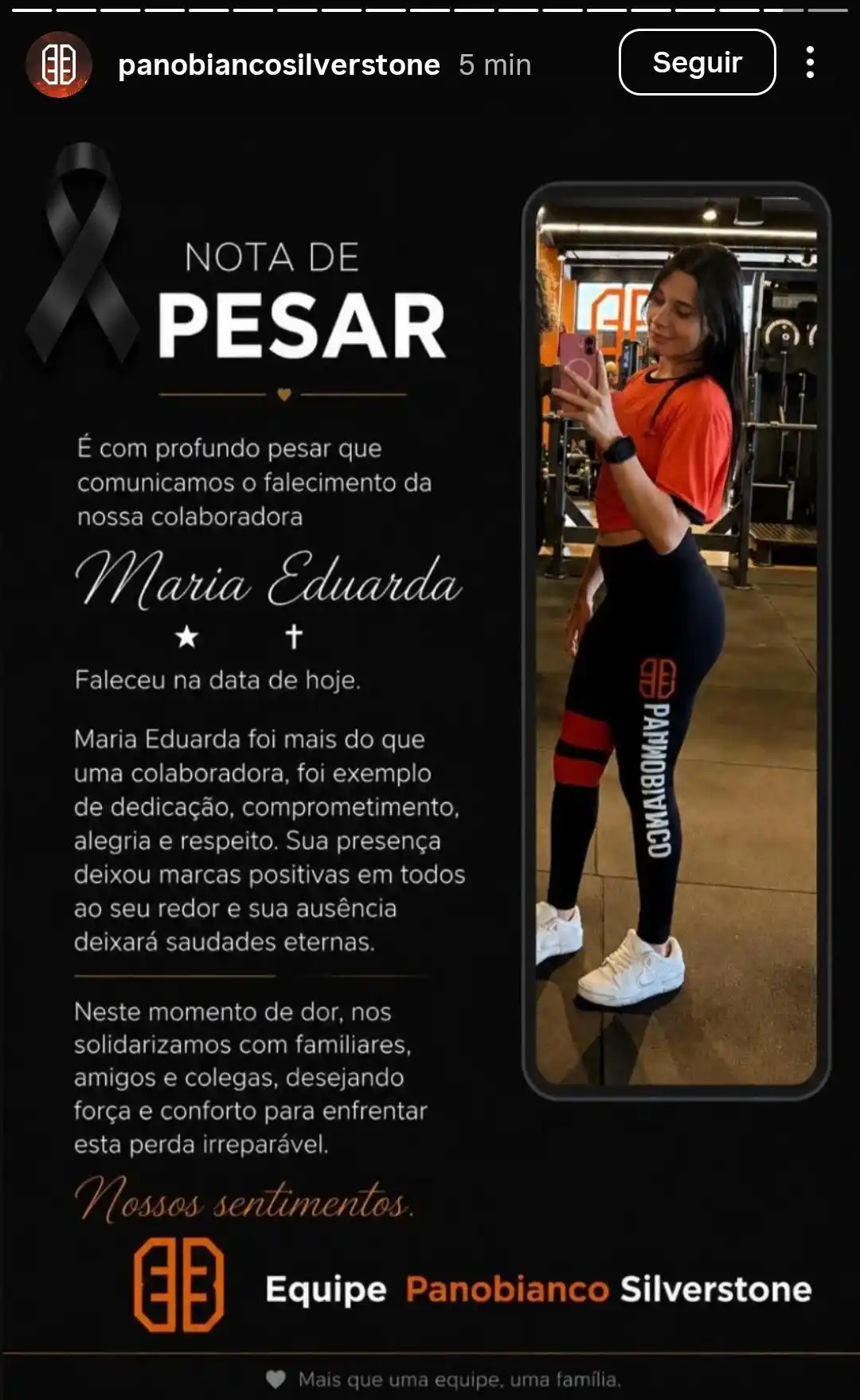 luto academia de jandira jovem