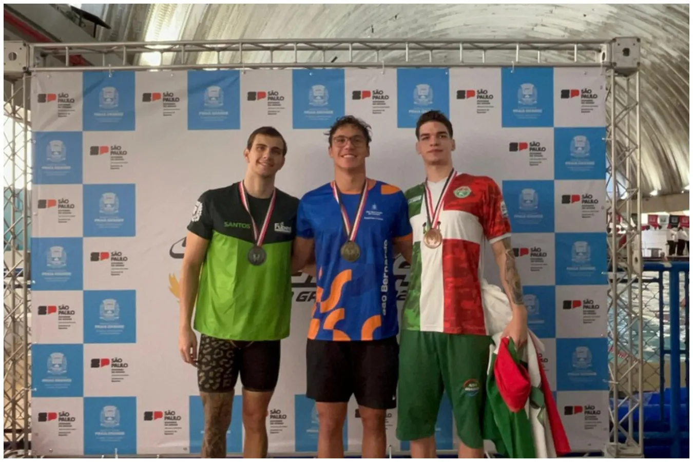 natação de osasco conquista medalhas nos jogos regionais
