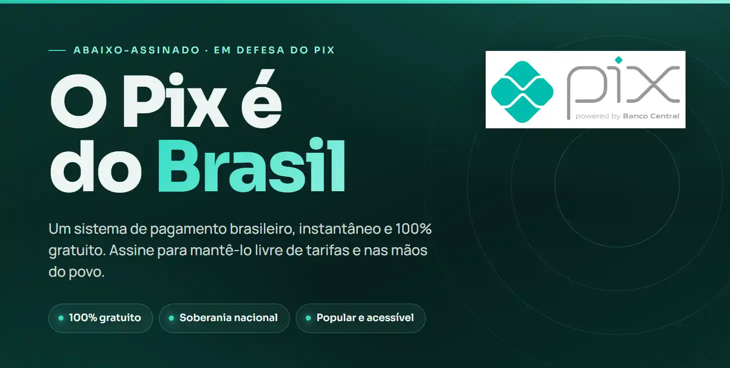 o pix é nosso